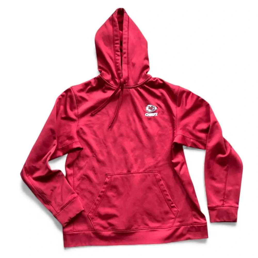 Kansas City Chiefs Logo Hoodie Size Large